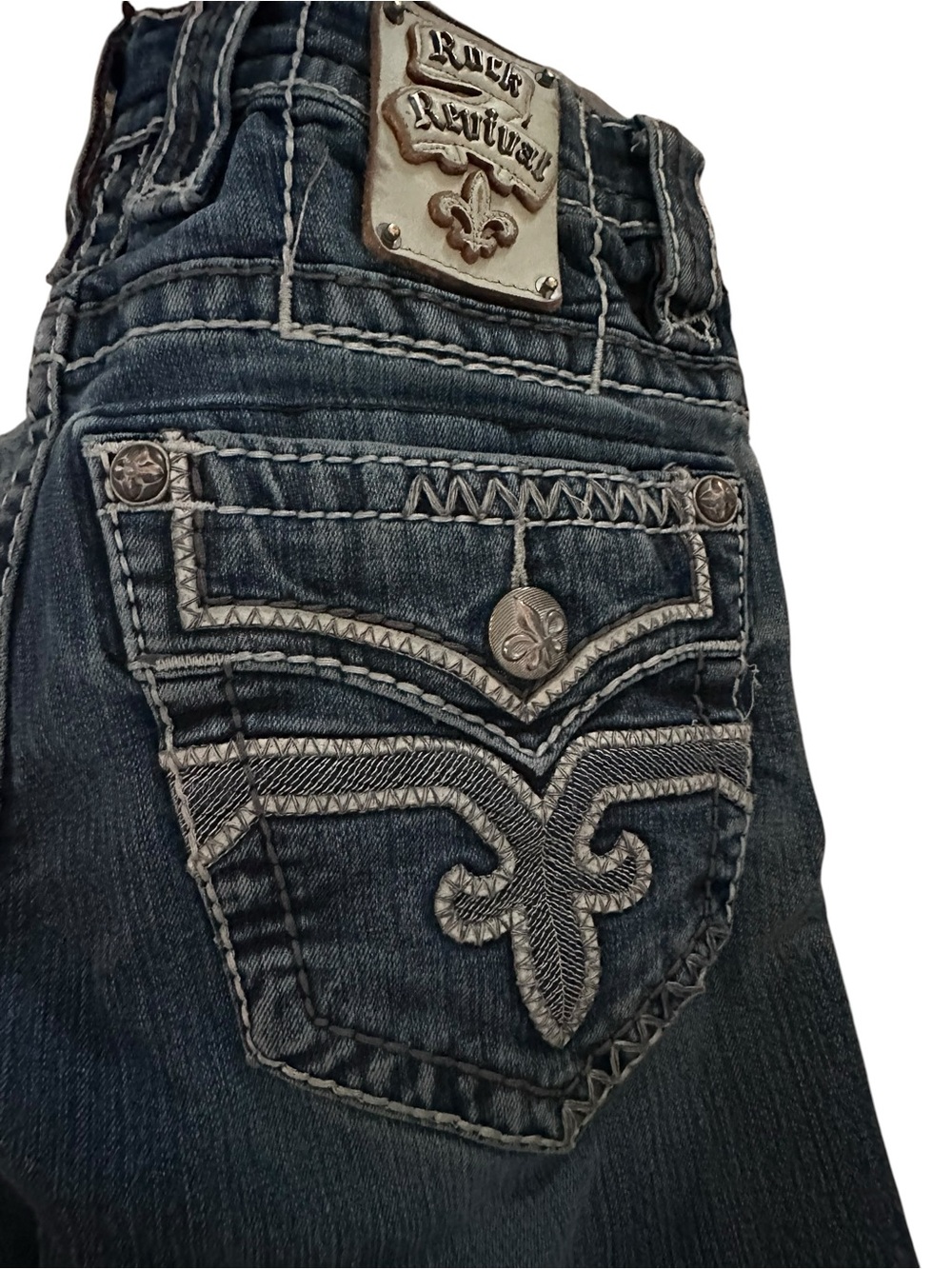 Rock Revival | Mens Prevo Slim Straight Jeans | 29 - Picture 1 of 5